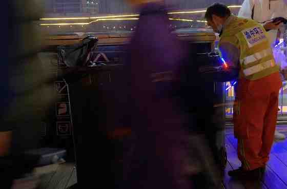 洪崖洞的垃圾桶